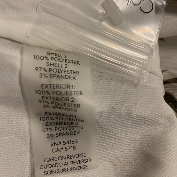 Calvin Klein Plus Pleated Neck Top - Picture 7 of 9